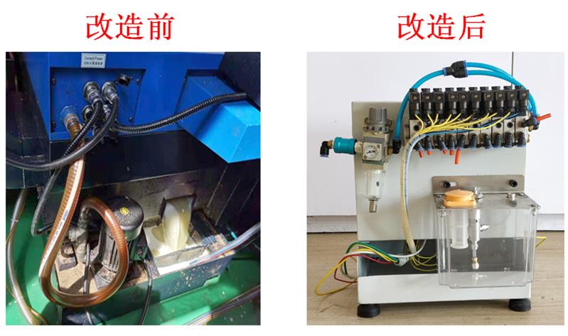 走心機(jī)微量潤(rùn)滑系統(tǒng)原理